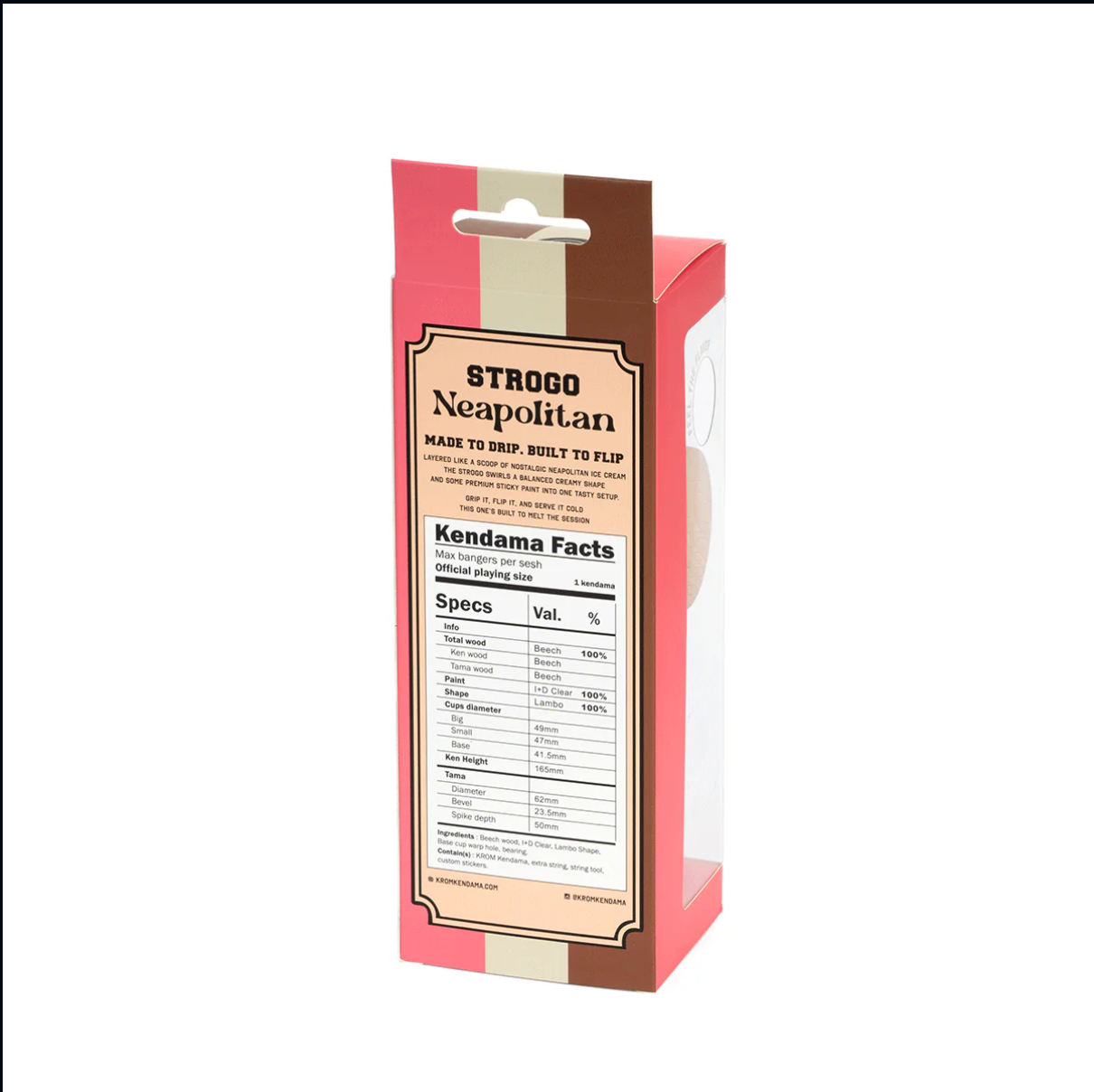 STROGO NEAPOLITAN CHOCOLATE